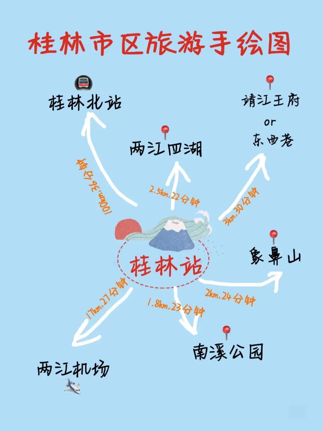 桂林旅游景点地图(桂林旅游景点地图全图)