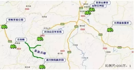 井冈山游览路线图(井冈山游览路线图极简)