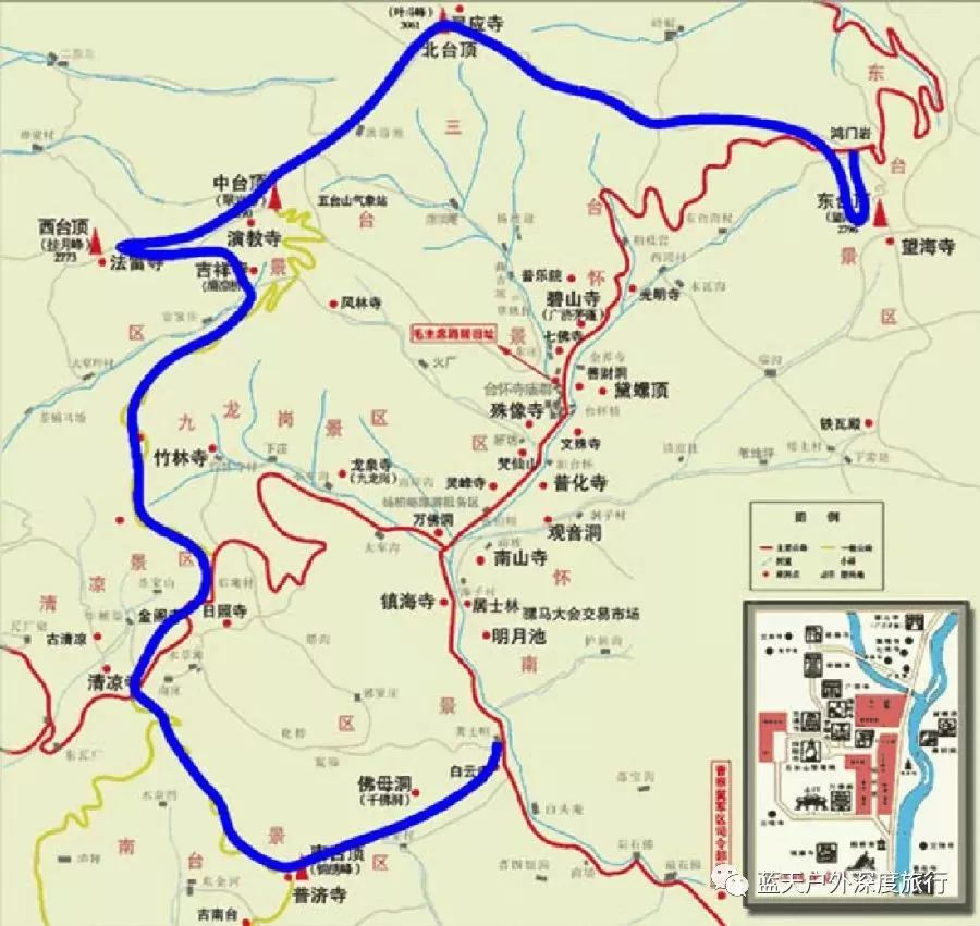 五台山线路(五台山线路图高清)