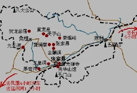 到张家界的自驾游线路(到张家界的自驾游线路怎么走)