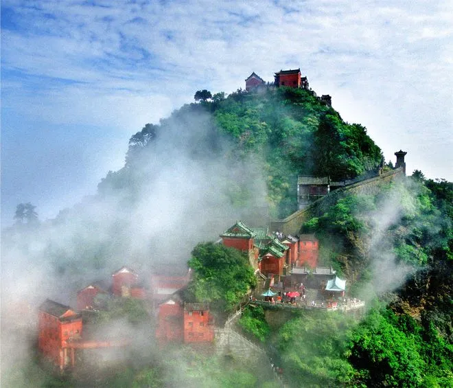 武当山景区图(武当山景区图片ppt不带文字)