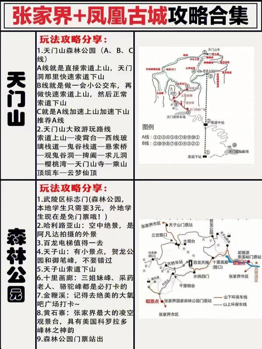 从张家界旅游攻略(张家界旅游攻略三日)