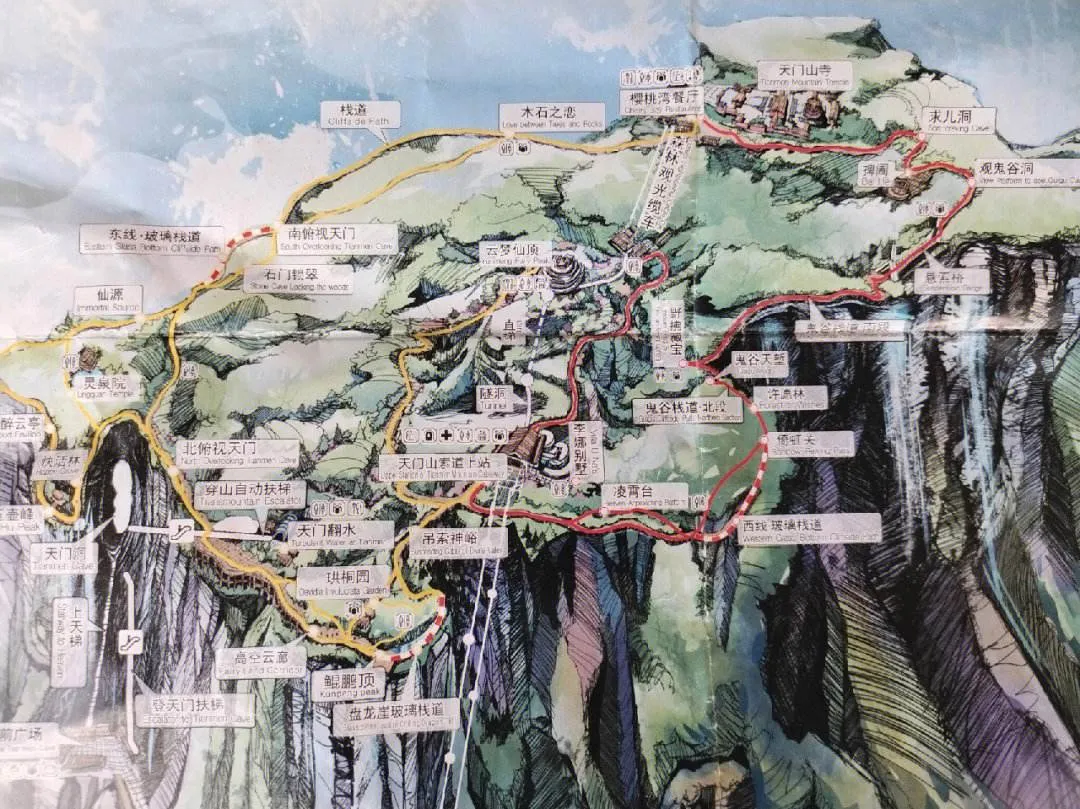 张家界天门山功略(张家界天门山门票攻略)