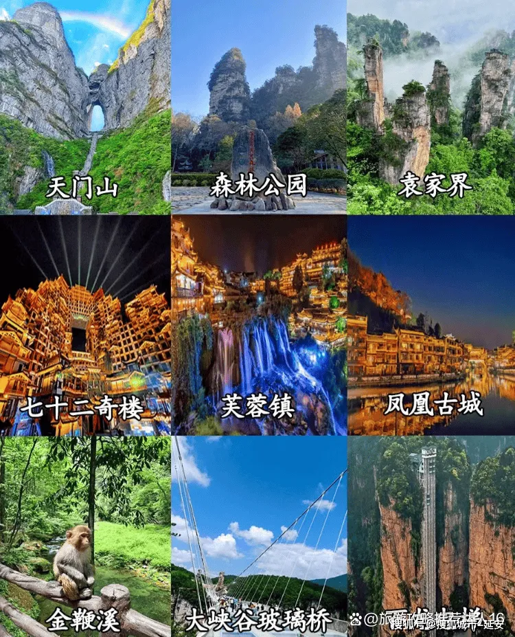 张家界5天4日游(张家界5天4晚旅游攻略)