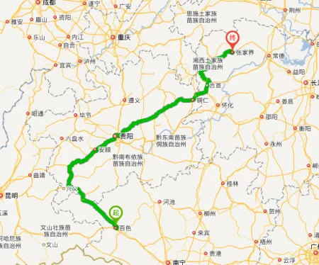 从贵阳到张家界的旅游攻略(从贵阳到张家界的旅游攻略路线图)