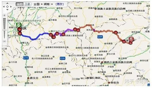 杭州到张家界自驾游路线(杭州到张家界沿途旅游景点)
