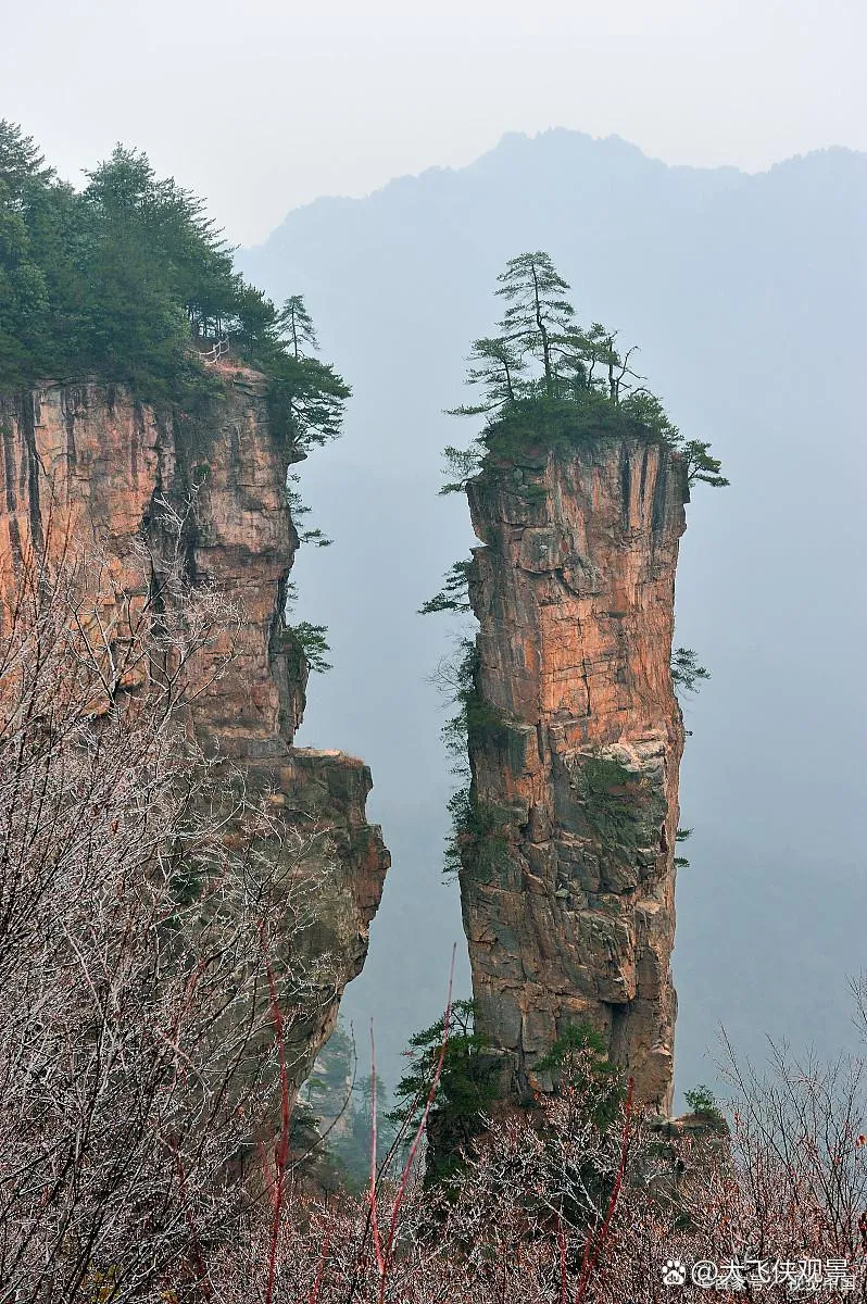 冬天旅游去张家界十里画廊(张家界十里画廊走路多长时间)