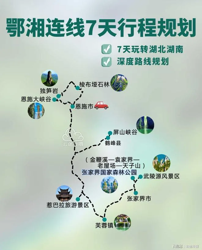 成都至张家界自驾路线(成都至张家界最佳自驾路线)