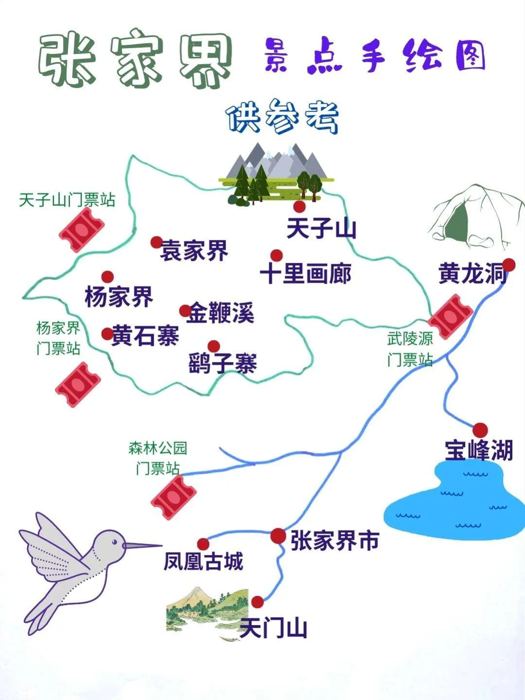 张家界景点攻略大全(不可错过的张家界景点)