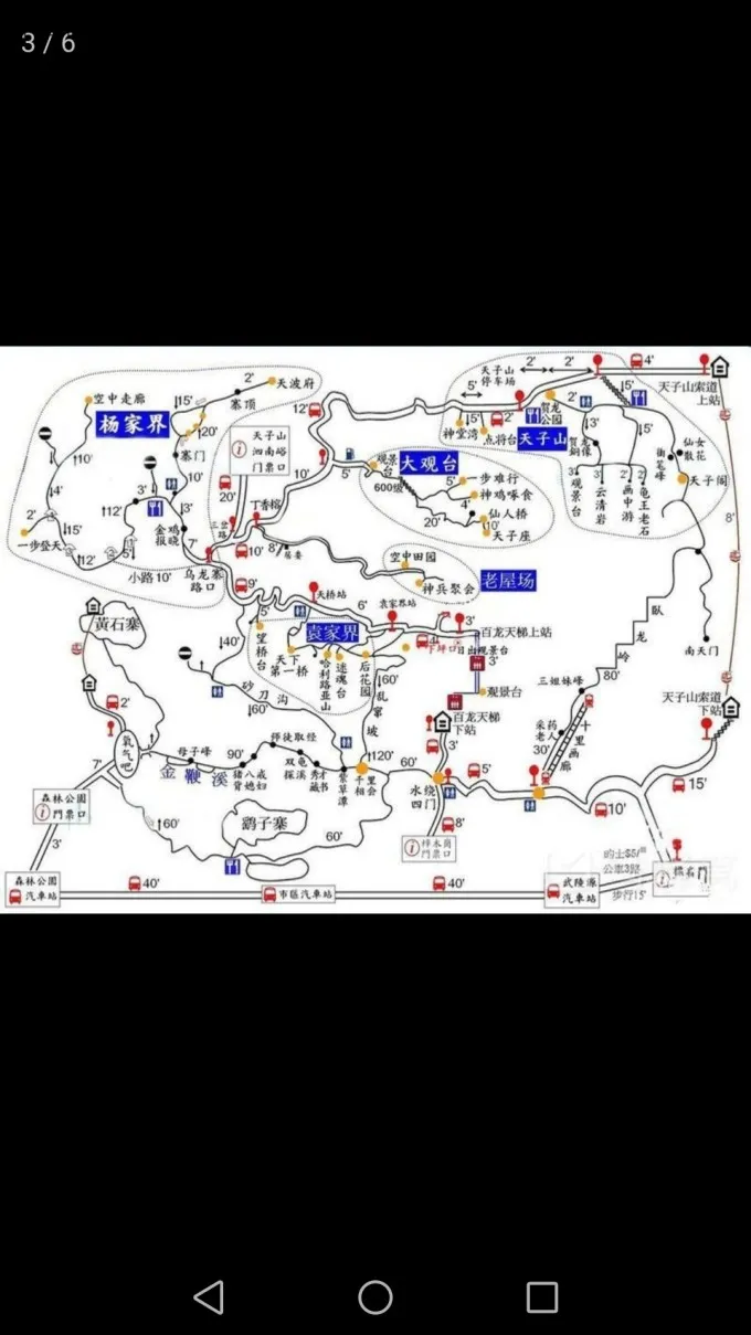张家界森林公园路线攻略一日游(张家界森林公园路线攻略一日游图片)