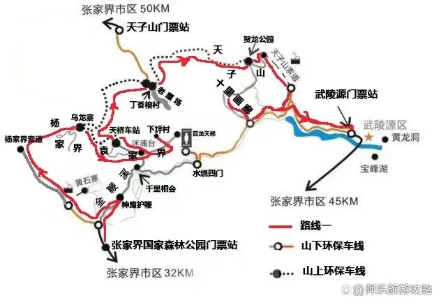 湖南张家界游路线规划的简单介绍