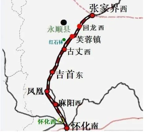 长沙至张家界线路(长沙至张家界途经哪些地方)
