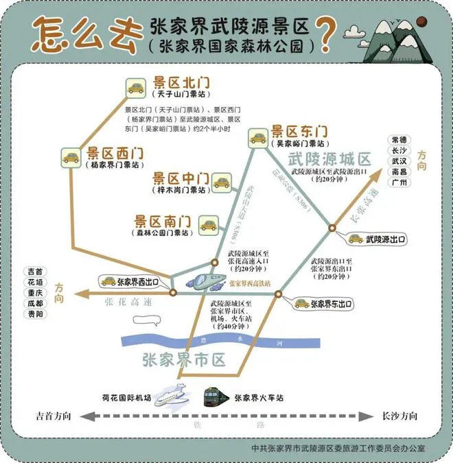 张家界公共交通最新路线(张家界市内公交车线路查询)