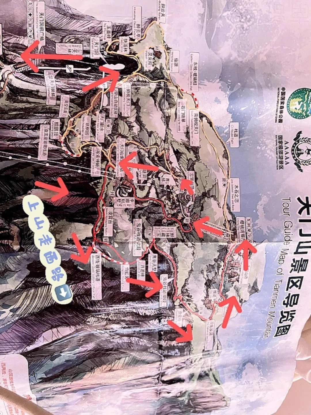 至张家界天门山旅游攻略(张家界天门山旅游攻略景点必去)
